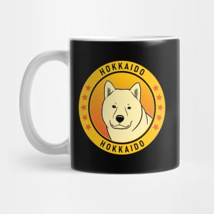 Hokkaido Dog Portrait Mug